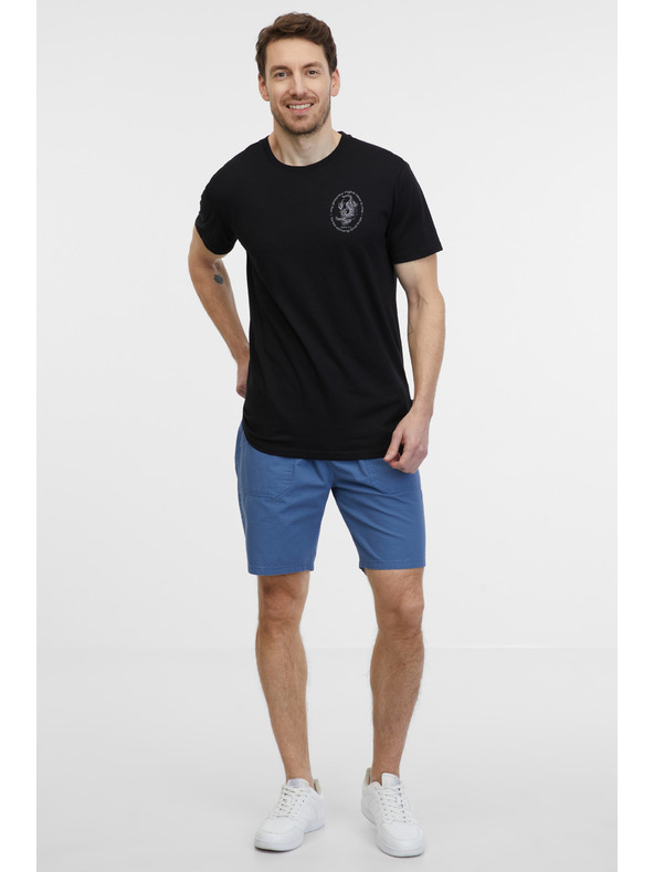 Sam 73 Fekete férfi póló SAM 73 Felipe