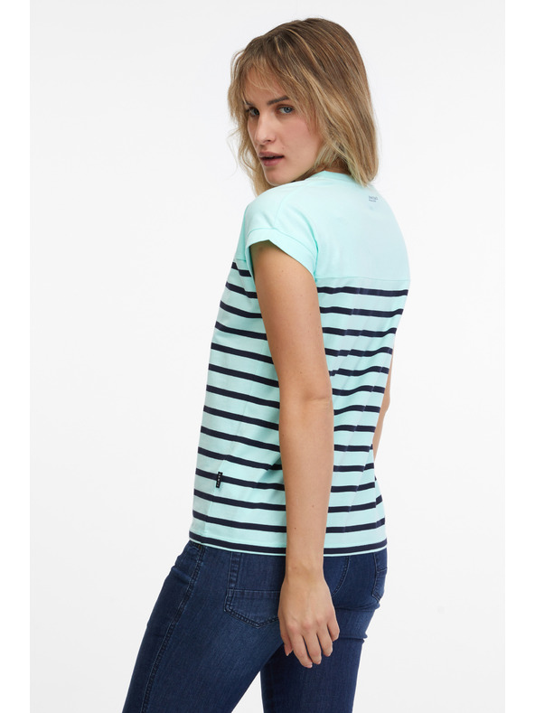 Sam 73 Türkiz női csíkos póló SAM 73 Mercedes