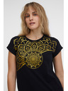 Sam 73 Fekete női póló SAM 73 Milagros