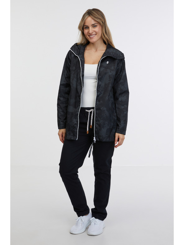 Sam 73 Fekete női mintás parka SAM 73 Alexia