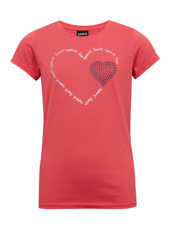 Sam 73 Sötét rózsaszín lány póló SAM 73 Alaina