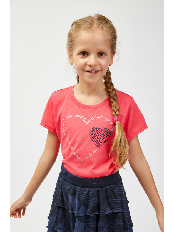 Sam 73 Sötét rózsaszín lány póló SAM 73 Alaina