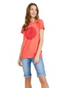 Sam 73 Korallszínű női póló SAM 73 Deborah