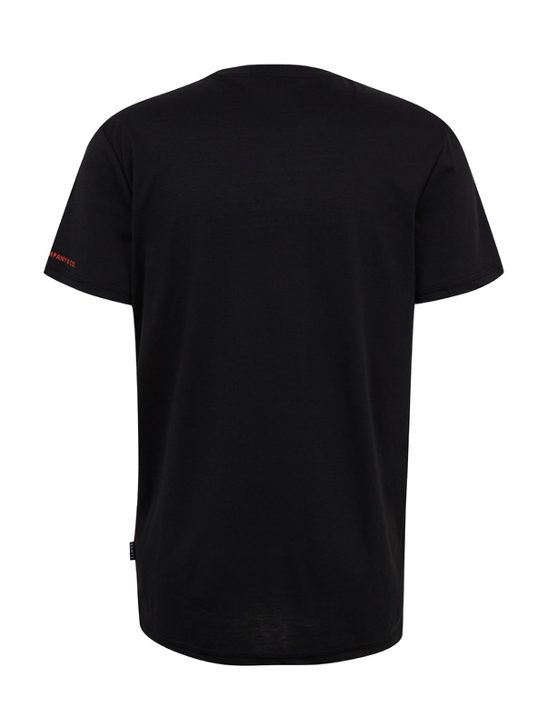 Sam 73 Fekete-piros férfi póló SAM73 Cetus