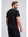 Sam 73 Fekete-piros férfi póló SAM73 Cetus