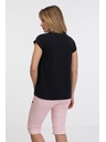 Sam 73 Fekete női basic póló SAM 73 Miranda