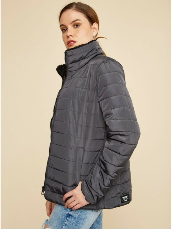 ZOOT.lab Fekete női téli steppelt kabát ZOOT.lab Daisy