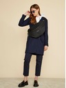 ZOOT.lab Női sötétkék gyapjúkabát ZOOT.lab Klara Klara