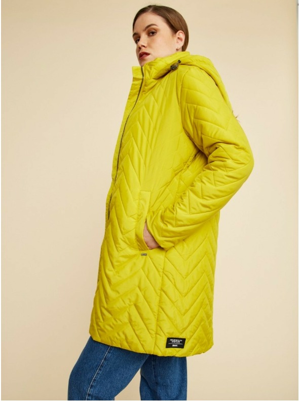 ZOOT.lab Zöld-sárga női steppelt kabát ZOOT.lab Molly
