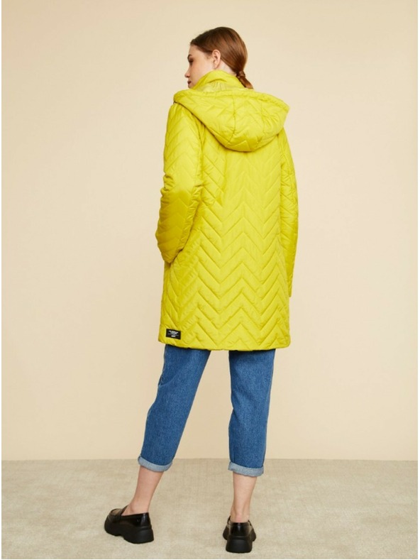 ZOOT.lab Zöld-sárga női steppelt kabát ZOOT.lab Molly