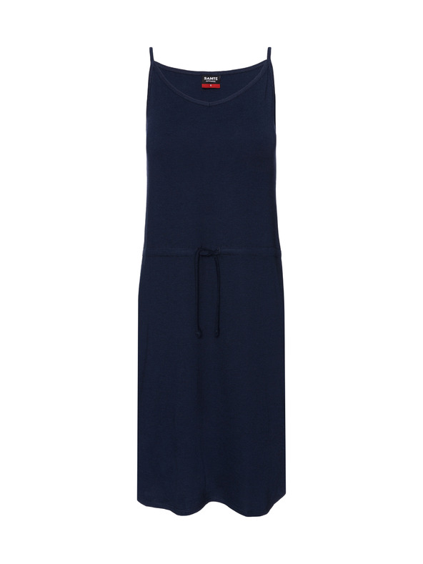 Sam 73 Sötétkék női ruha nyakkendővel SAM 73