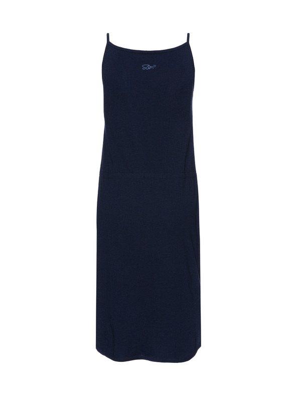 Sam 73 Sötétkék női ruha nyakkendővel SAM 73