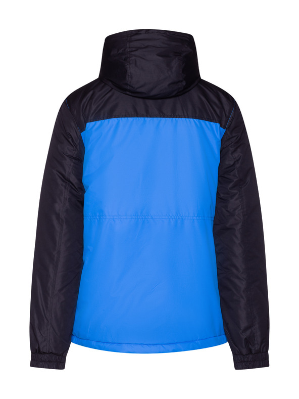 Sam 73 Fekete és kék férfi téli steppelt kabát Sam 73