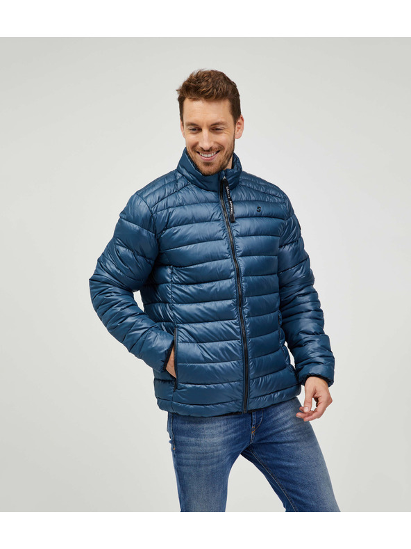 Sam 73 Sötétkék férfi steppelt dzseki SAM 73 Otto