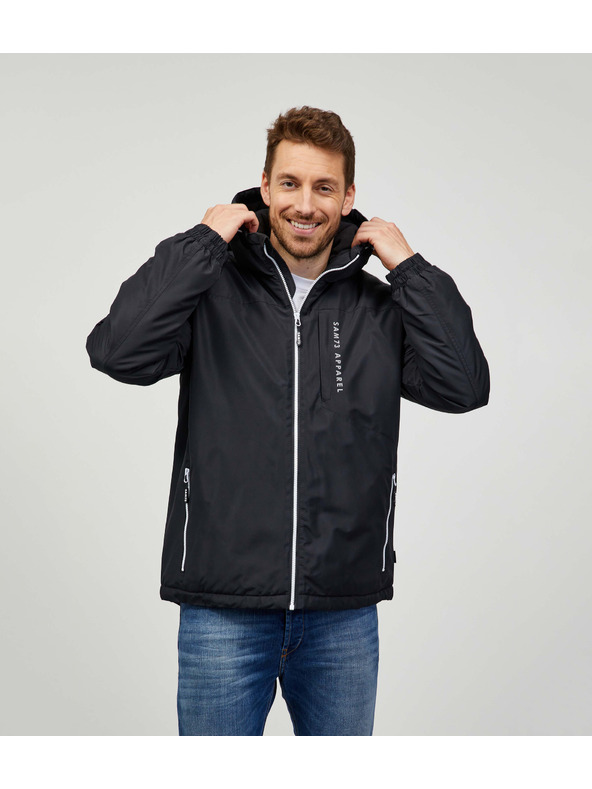 Sam 73 Fekete férfi könnyű kabát SAM 73 Sigmund