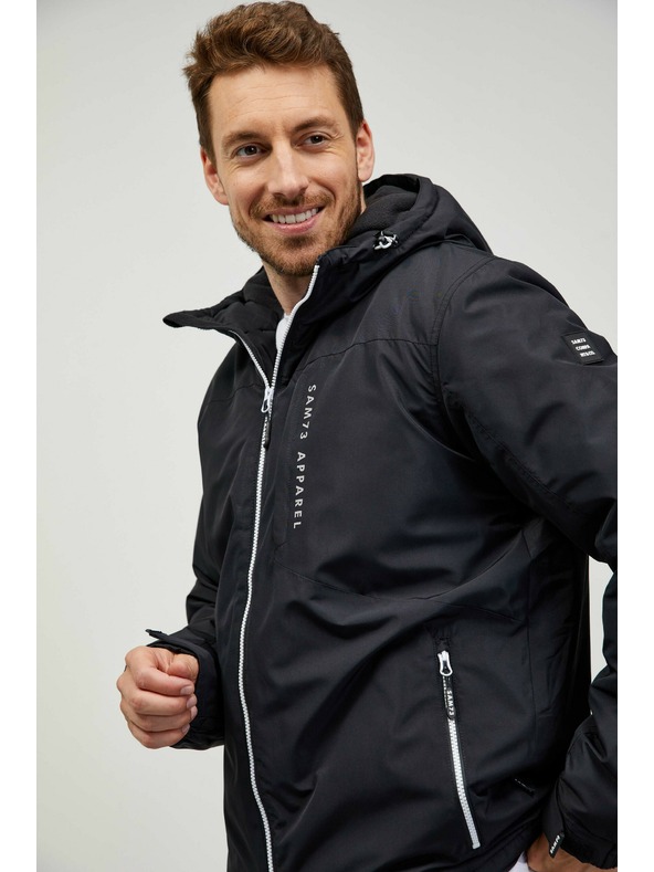 Sam 73 Fekete férfi könnyű kabát SAM 73 Sigmund