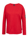 Sam 73 Piros női alap hosszú ujjú póló SAM 73 Ariasa