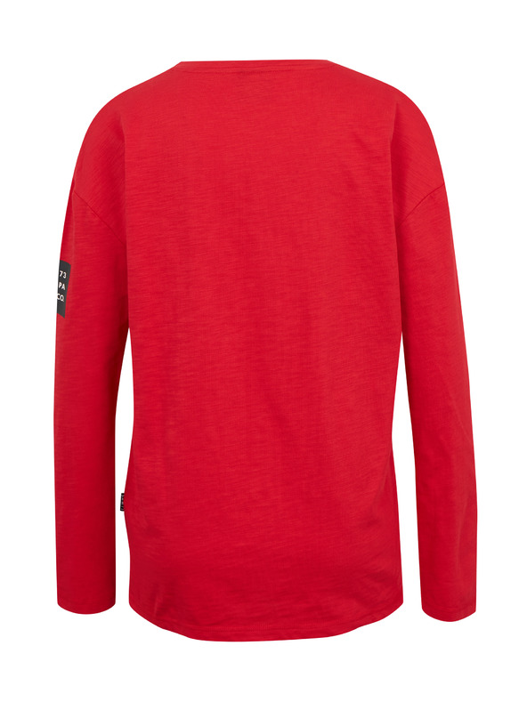 Sam 73 Piros női alap hosszú ujjú póló SAM 73 Ariasa