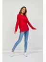 Sam 73 Piros női alap hosszú ujjú póló SAM 73 Ariasa