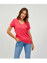 Sam 73 Sötét rózsaszín női póló SAM 73 Lumiel