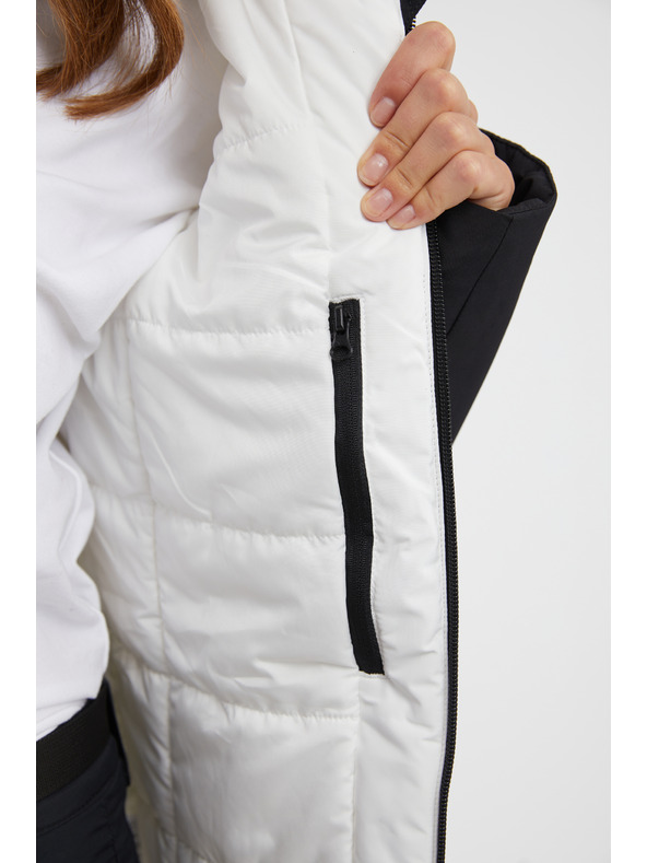 Sam 73 Fekete-fehér női steppelt dzseki SAM 73 Minerva