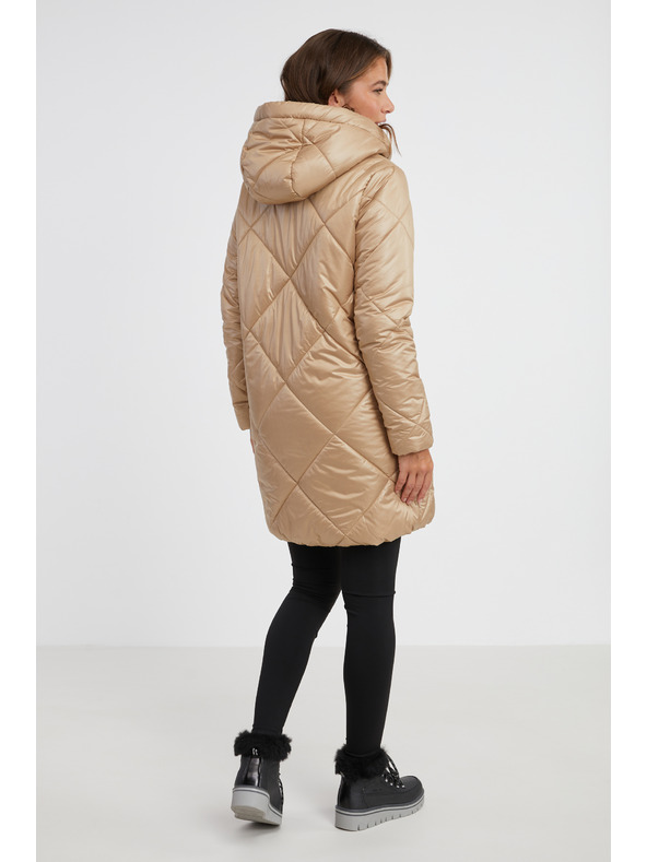 Sam 73 Bézs színű női SAM 73 Clarice steppelt kabát