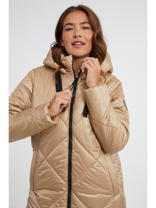 Sam 73 Bézs színű női SAM 73 Clarice steppelt kabát