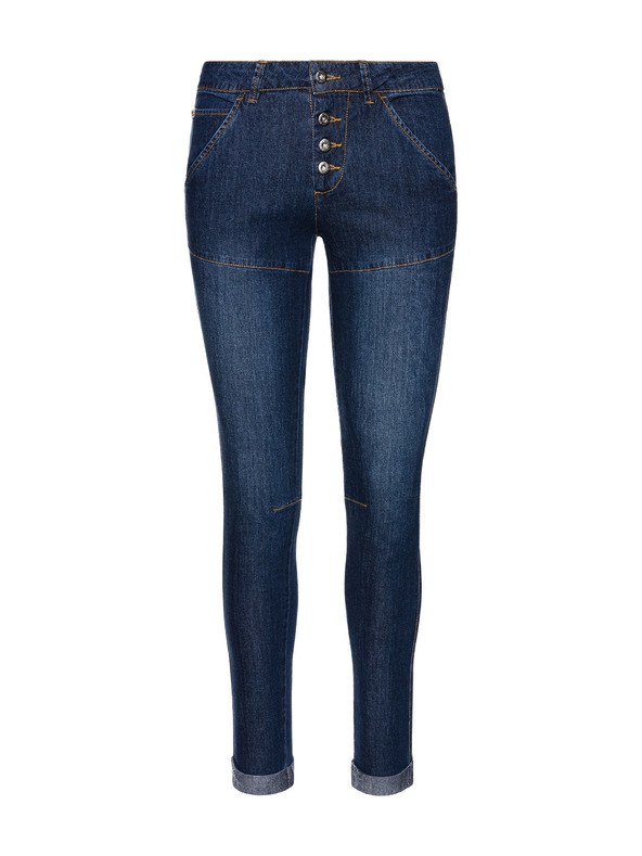 Sam 73 Sötétkék női slim fit farmer SAM 73