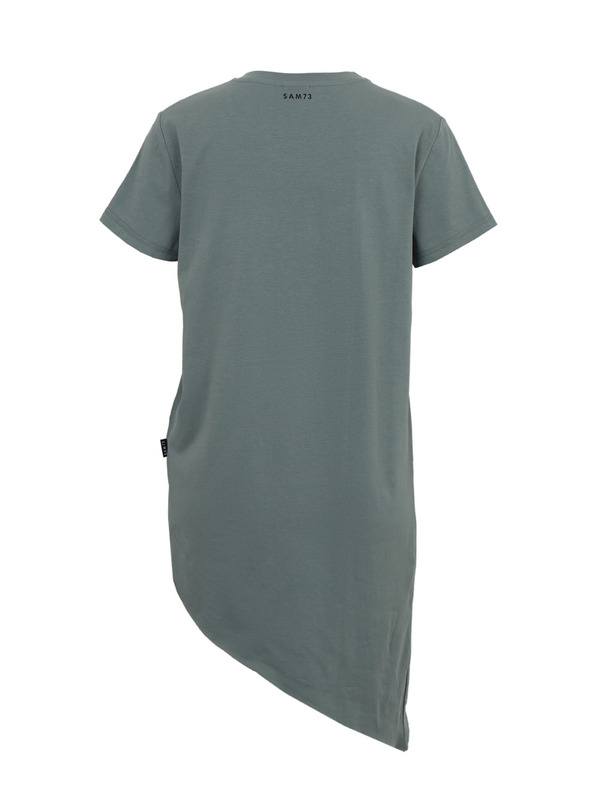 Sam 73 Zöld női aszimmetrikus póló SAM73 Lacerta