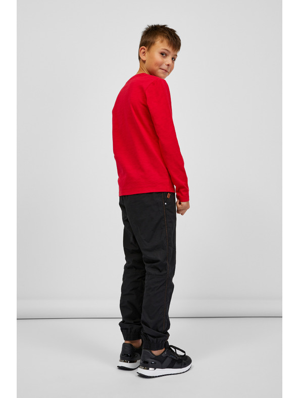 Sam 73 Piros fiú hosszú ujjú póló SAM 73 Celdor