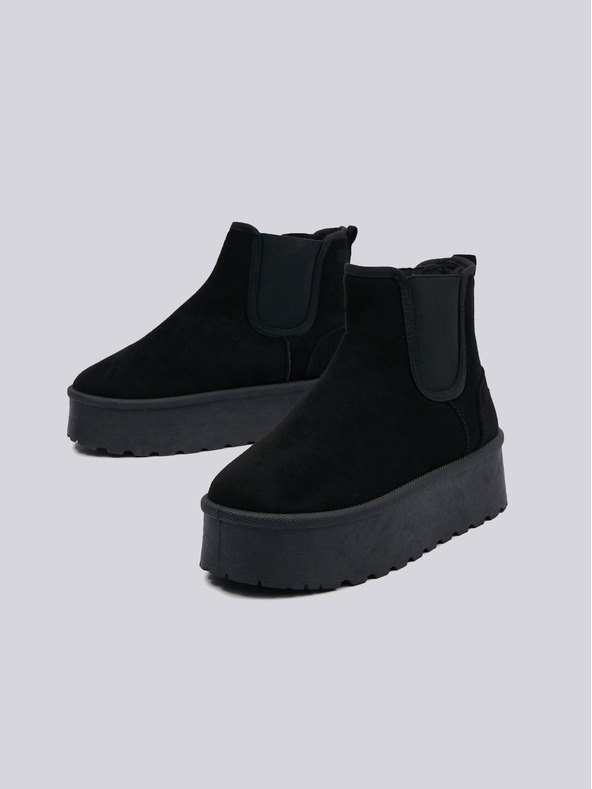 Sam 73 Fekete női téli bokacsizma SAM 73 Cassiopeia