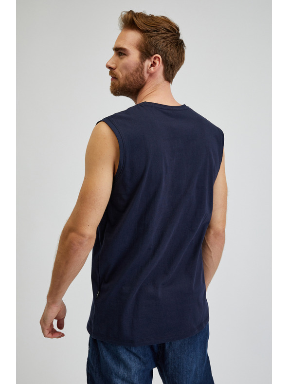 Sam 73 Sötétkék férfi tank top SAM 73 Edgar