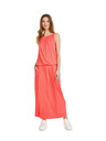 Sam 73 Korallszínű női maxiruha SAM 73 Dita