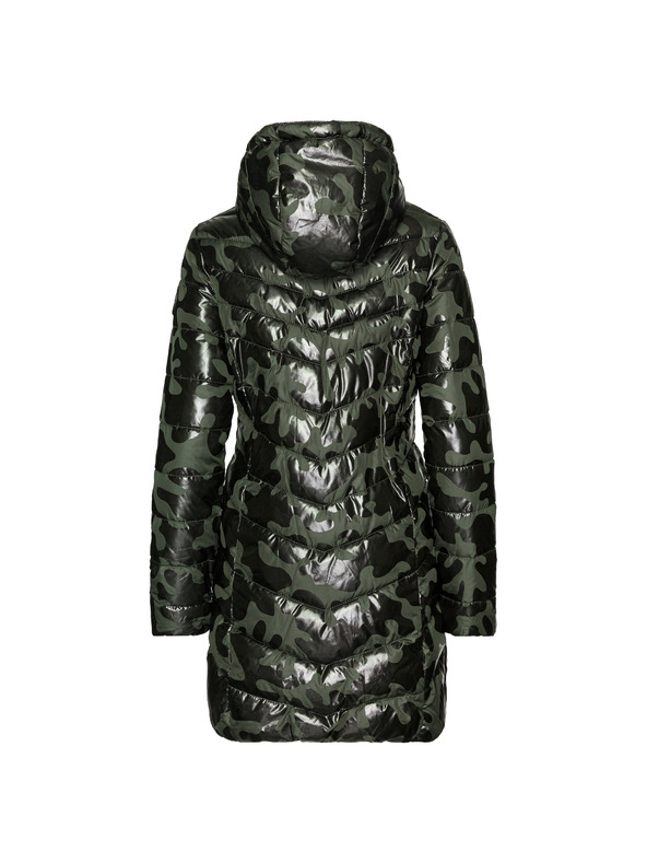 Sam 73 Khaki színű női steppelt mintás kabát SAM 73 Alisha