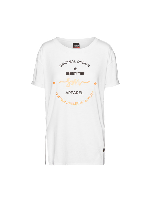 Sam 73 Fehér női nyomtatott póló SAM 73 Annabel