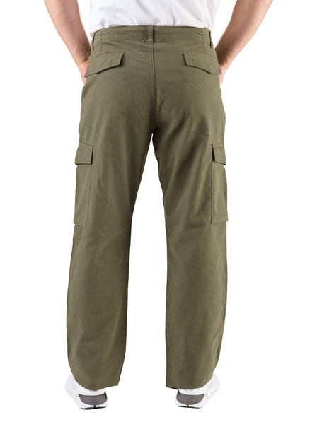 Sam 73 Khaki színű férfi zsebes nadrág SAM 73