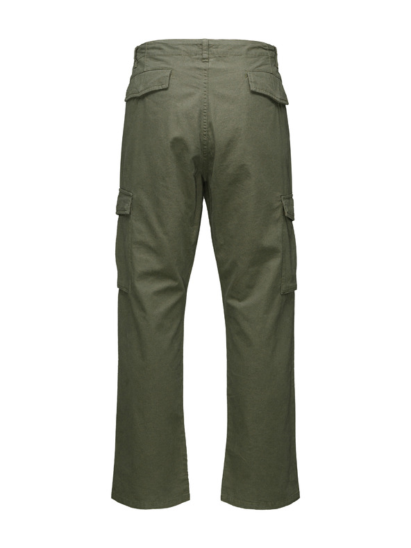 Sam 73 Khaki színű férfi zsebes nadrág SAM 73