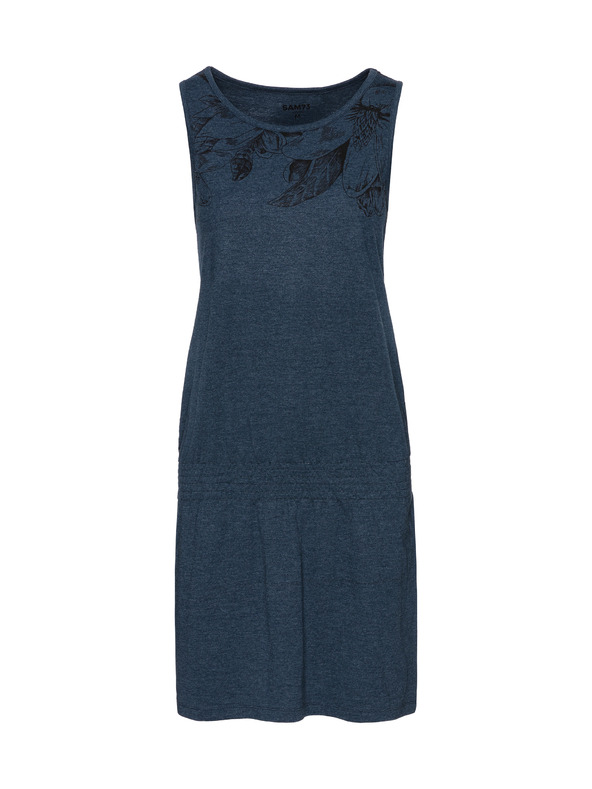 Sam 73 Sötétkék női mintás ruha SAM 73
