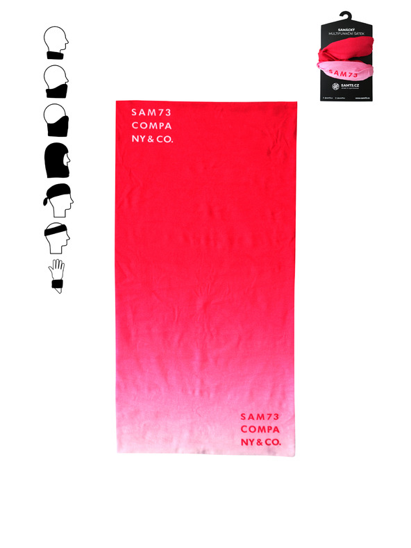 Sam 73 Rózsaszín női multifunkciós sál SAM 73