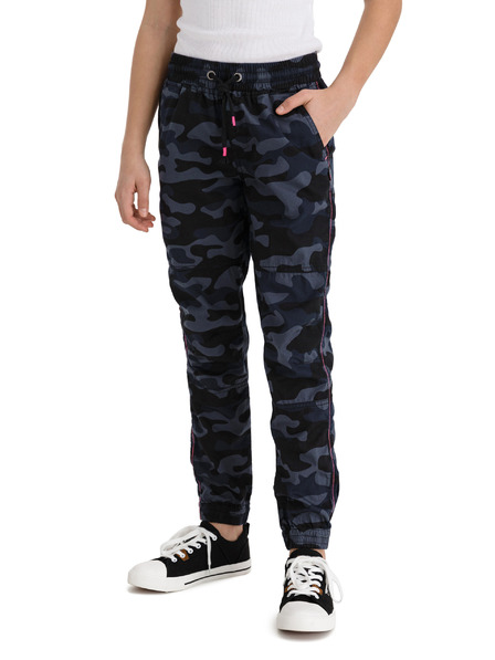 Sam 73 Sötétkék lány kamuflázs nadrág SAM 73