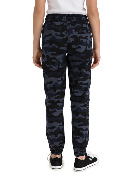 Sam 73 Sötétkék lány kamuflázs nadrág SAM 73