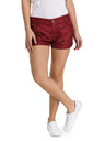 Sam 73 Piros női mintás rövidnadrág SAM 73