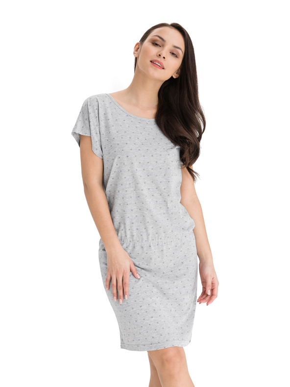 Sam 73 Szürke női mintás ruha SAM 73