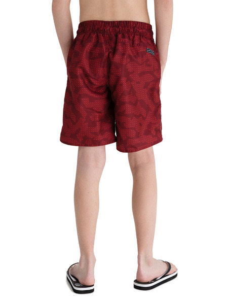 Sam 73 Piros fiú mintás fürdőruha SAM 73