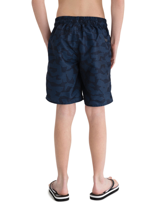 Sam 73 Sötétkék fiú fiú mintás fürdőruha SAM 73