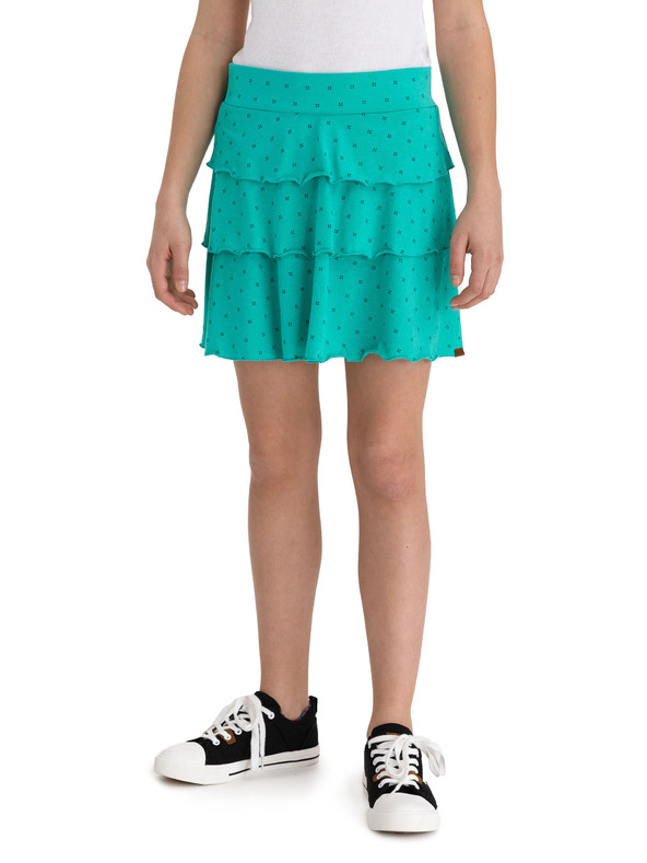 Sam 73 Türkizkék mintás lányszoknya SAM 73