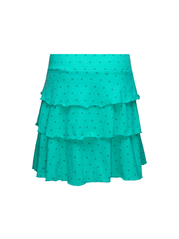 Sam 73 Türkizkék mintás lányszoknya SAM 73