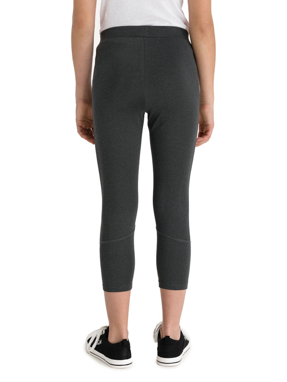 Sam 73 Sötétszürke, nyomtatott lány leggings SAM 73