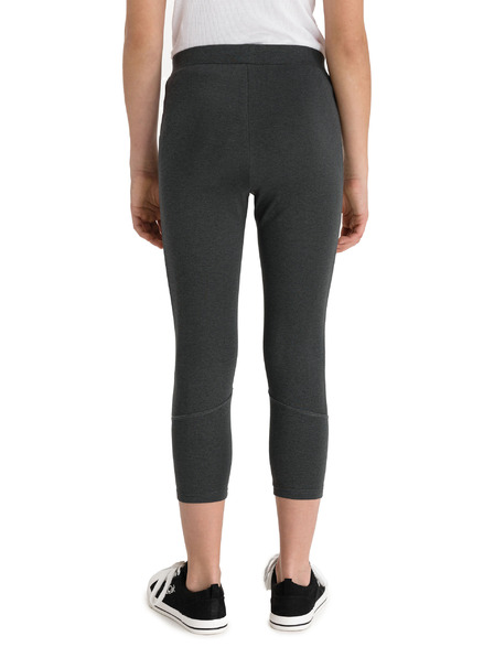 Sam 73 Sötétszürke, nyomtatott lány leggings SAM 73