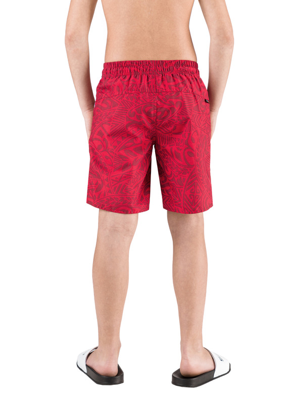 Sam 73 Piros fiú mintás fürdőruha SAM 73